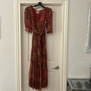 Farm Rio maxi dress sz S
